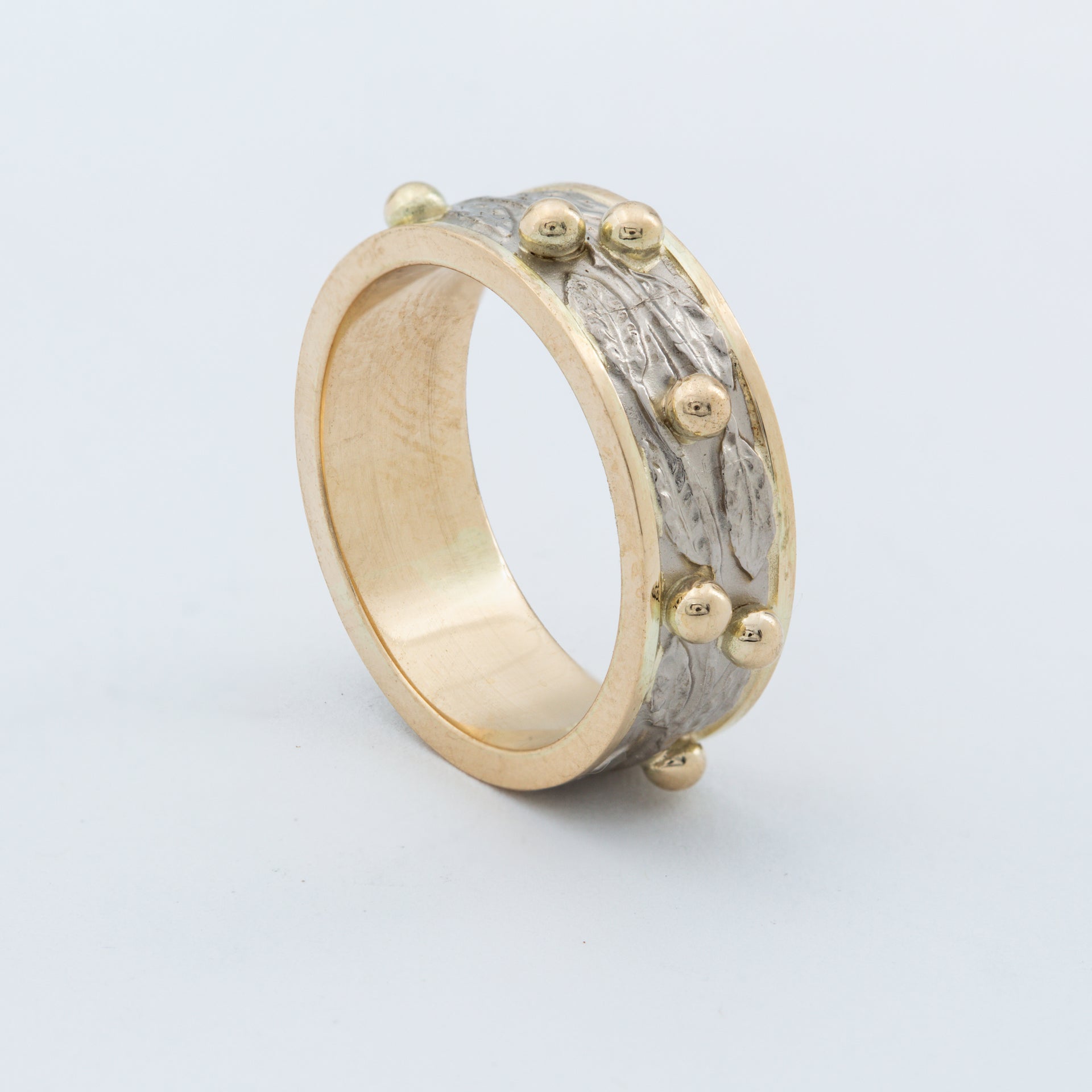 Doktorring NTNU 50 585 Gult Gull-585 Hvitt Gull